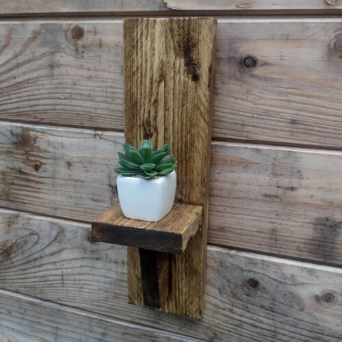 Wanddecoratie landelijk hout